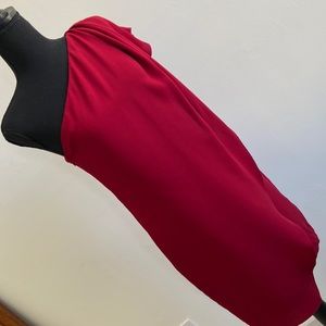 Mark+James by Badgley Mischka Mini One-Shoulder Sheath